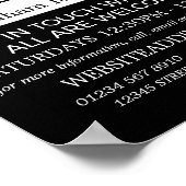 聖ペテロ大聖堂、クリスチャン・バイブル・クラス広告 ポスター (角)