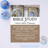 聖ペテロ広場、クリスチャン・バイブル・クラス広告 チラシ (シングル)