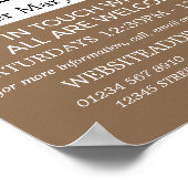 聖ペテロ広場、クリスチャン・バイブル・クラス広告 ポスター (角)