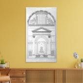 聖ペテロ教会のピータ教会 キャンバスプリント (インサイチュ (リビング))