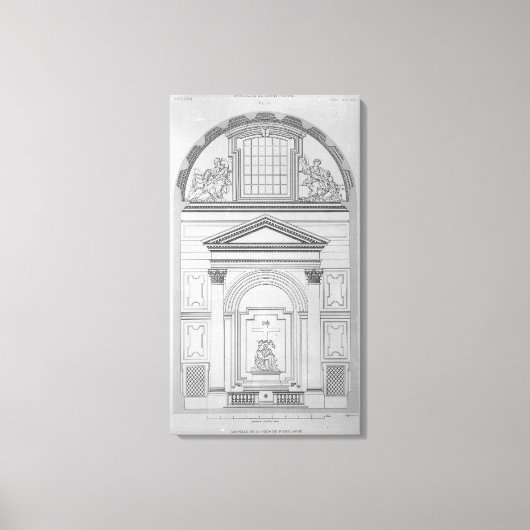 聖ペテロ教会のピータ教会 キャンバスプリント (正面)