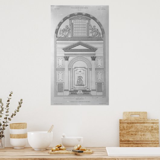 聖ペテロ教会のピータ教会 ポスター (キッチン)