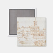 聖ペテロ老人 マグネット (正面/裏面)