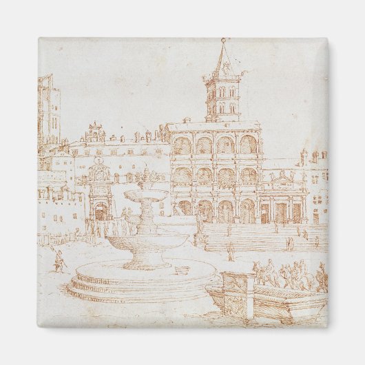 聖ペテロ老人 マグネット (正面)