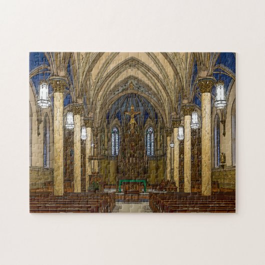 聖ペテロ・カトリック教会 ジグソーパズル (横)