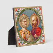 聖ペトロと聖パウロ、使徒（JMAS 01） フォトプラーク (正面)