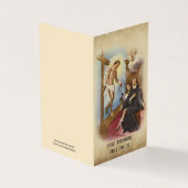 聖ペレグリンがん患者の神聖なカード 名刺 (外部)