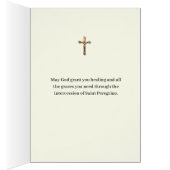 聖ペレグリン祈りの言葉がん健康病 (内側 (右))