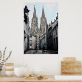 聖ペーターケルン大聖堂教会ドイツ1910 ポスター (キッチン)