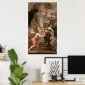 聖ボナベンチャーコミュニオン ポスター (ホームオフィス)