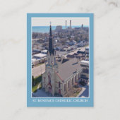 聖ボニフェイスマニトオックカトリック教会祈りの言葉カード プレイスカード (正面)