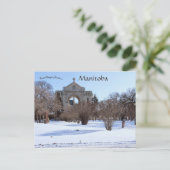 聖ボニフェイス大聖堂 – 大聖堂ウィニペグマニトバ ポストカード (スタンド正面)