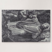 聖ボニフェイス英語ベネディクト派の僧侶 ジグソーパズル (横)