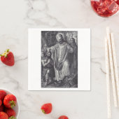 聖ボニフェイス英語ベネディクト派の僧侶 スタンダードカクテルナプキン (インサイチュ)