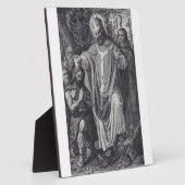 聖ボニフェイス英語ベネディクト派の僧侶 フォトプラーク (側面)