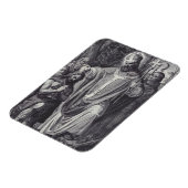 聖ボニフェイス英語ベネディクト派の僧侶 マグネット (左側)