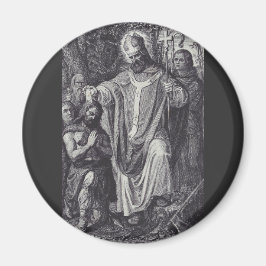 聖ボニフェイス英語ベネディクト派の僧侶 マグネット