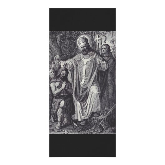 聖ボニフェイス英語ベネディクト派の僧侶 ラックカード (正面)