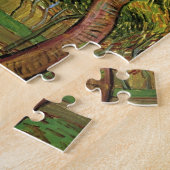 聖ポール病院の庭(せいポールびょういんのにわ)by ヴィンセント・ヴァン・ゴッホ ジグソーパズル (側面)