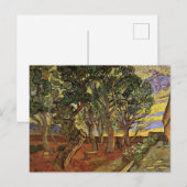 聖ポール病院の庭（せいポールびょういんのにわ）by ヴィンセント・ヴァン・ゴッホ ポストカード (正面/裏面)