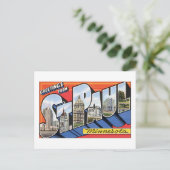 聖ポール·ミネソタのご挨拶 ポストカード (スタンド正面)