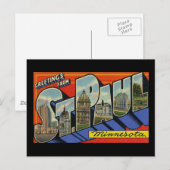 聖ポール・ミネソタの挨拶 ポストカード (正面/裏面)