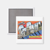 聖ポール・ミネソタの挨拶 マグネット (正面/裏面)