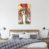聖マイケルが魂を量る キャンバスプリント (インサイチュ (寝室))