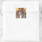 聖マイケルが魂を量る スクエアシール (バッグ)