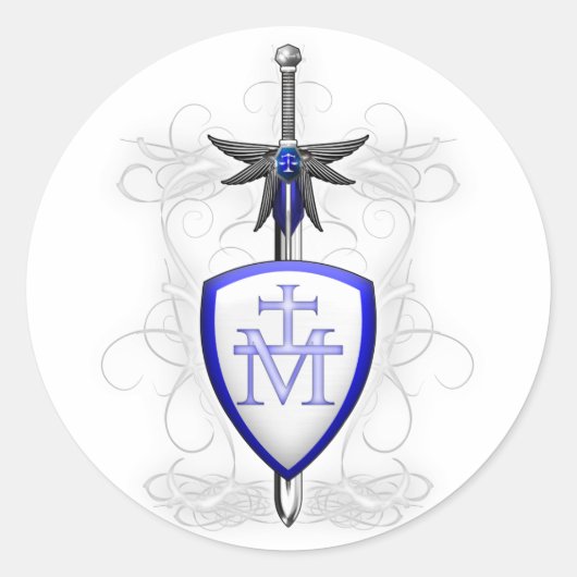 聖マイケルスソード ラウンドシール (正面)