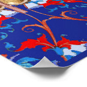 聖マイケル大天使と悪魔、赤いドラゴン ポスター (角)