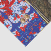 聖マイケル大天使と悪魔、赤いドラゴン 薄葉紙 (詳細)