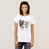 聖マイケル大天使TシャツカトリックTシャツ Tシャツ (正面フル)