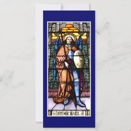 聖マイケル天使長ステンドグラス窓 (正面)