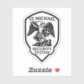 聖マイケル安全保障システム宗教的 シール (シート)
