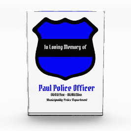 聖マイケル盾メモリアル フォトブロック