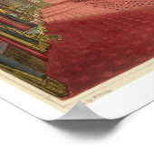 聖マイケル美術館のインテリア、「グラフィックa」より ポスター (角)