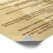 聖マイケル花冠 ポスター (角)