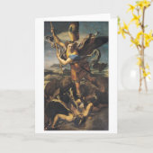 聖マイケル鬼退治1518 カード (黄色い花)