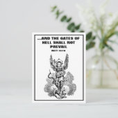 聖マイケル・アーチャンエル聖なる書物、 経典聖句 ポストカード (スタンド正面)