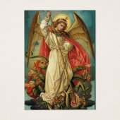 聖マイケル・カトリック葬儀記念聖札 –  (正面)