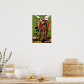 聖マイケル・キリング・ザ・ドラゴン ポスター (キッチン)