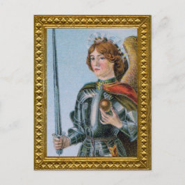 聖マイケル・ザ・アーチャンエル(詳細、M 017) ポストカード