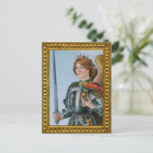 聖マイケル・ザ・アーチャンエル(詳細、M 017) ポストカード (スタンド正面)