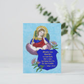 聖マイケル・ザ・アーチャンエル(M 009) ポストカード (スタンド正面)