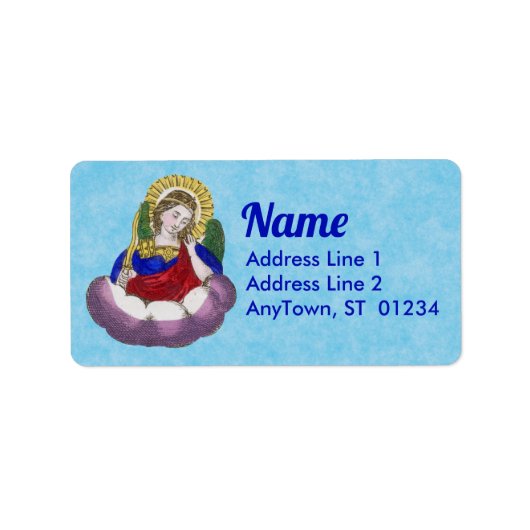 聖マイケル・ザ・アーチャンエル(M 009) ラベル (正面)