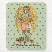 聖マイケル・ザ・アーチャンエル(RLS 12)(スタイル2) マウスパッド (正面)
