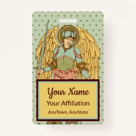 聖マイケル・ザ・アーチャンエル(RLS 12) バッジ