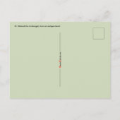 聖マイケル・ザ・アーチャンエル(RLS 12) ポストカード (裏面)