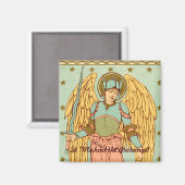 聖マイケル・ザ・アーチャンエル(RLS 12) マグネット (正面/裏面)